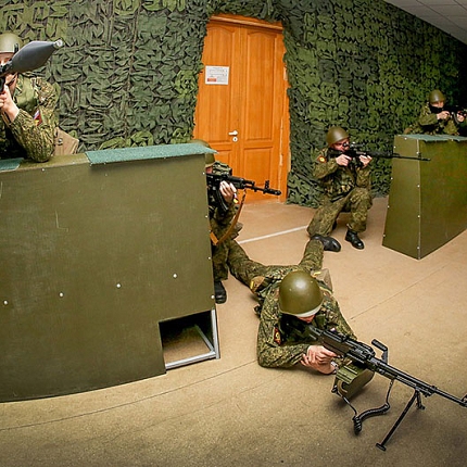 Интерактивные тиры Рубин в стрелковой подготовке курсантов