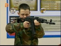 Лазерный электронный тир в кадетском корпусе (Видео)